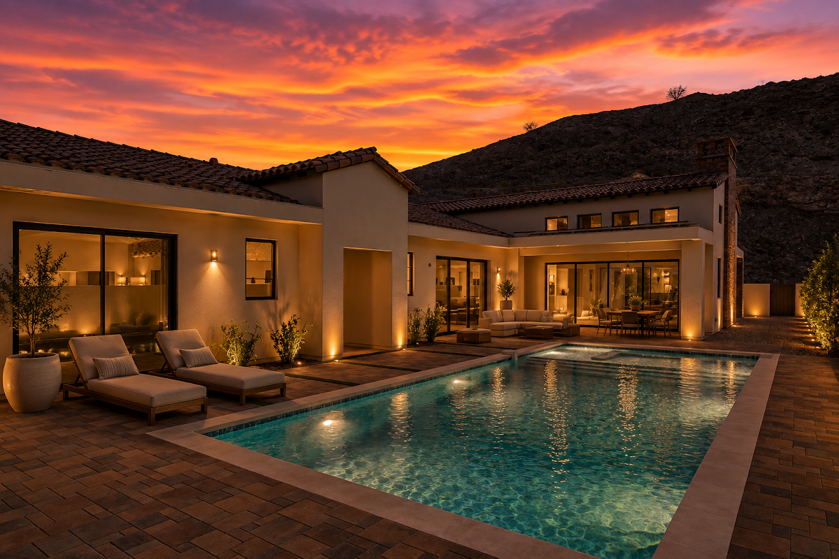 The Santa Barbara Residence at 24 Santa Rosa Mountain Lane