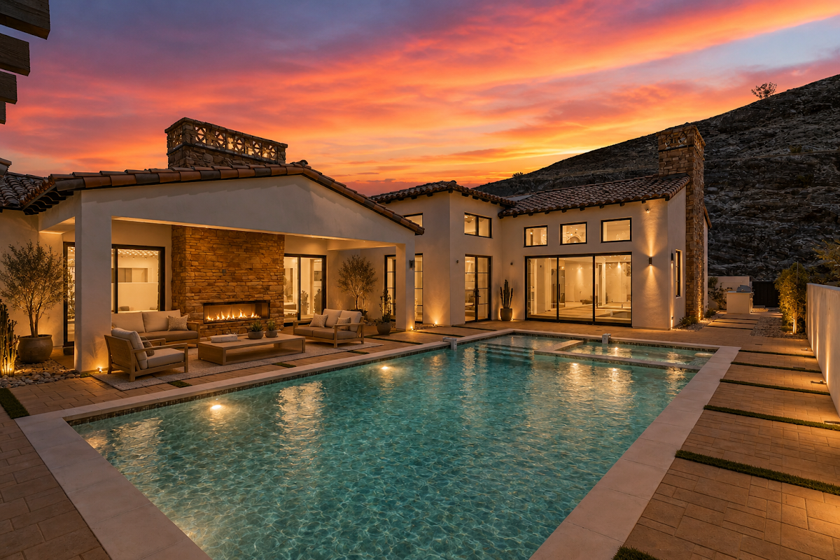 The Monterey Residence at 26 Santa Rosa Mountain Lane